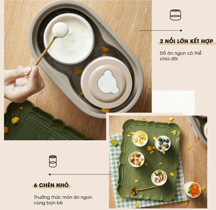 Máy làm sữa chua Bear  