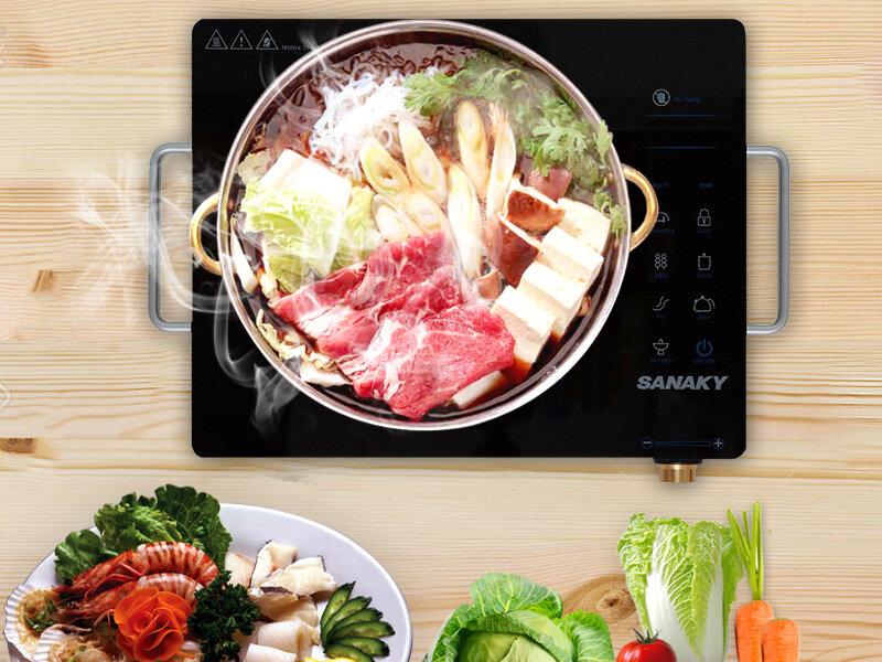 Bếp hồng ngoại Sanaky AT - 2524HGN Bếp hồng ngoại Sanaky AT - 2524HGN