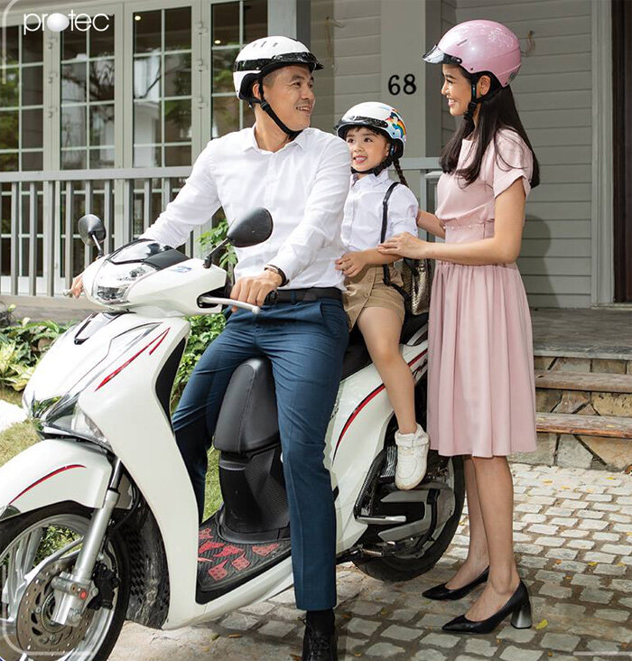 Mũ bảo hiểm Protec Rosa RLWF 2 màu