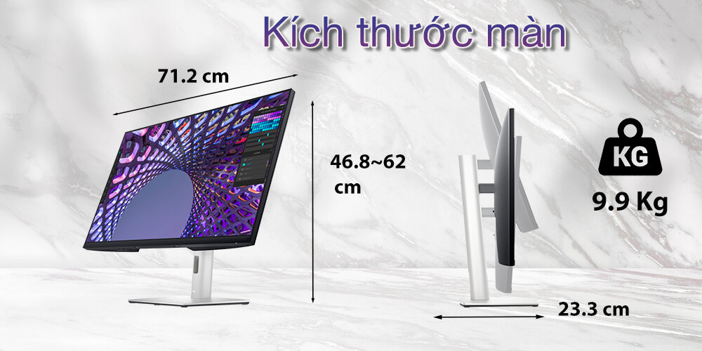 Màn hình Dell P3223QE 2