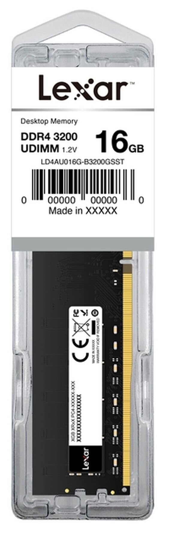 RAM Lexar LD4AU016G 16GB DDR4 3200MHz (Ảnh 1)