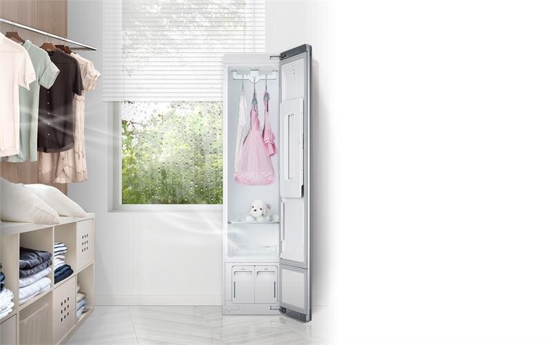 Tủ chăm sóc quần áo thông minh LG Styler S3WF Linen White (Trắng)