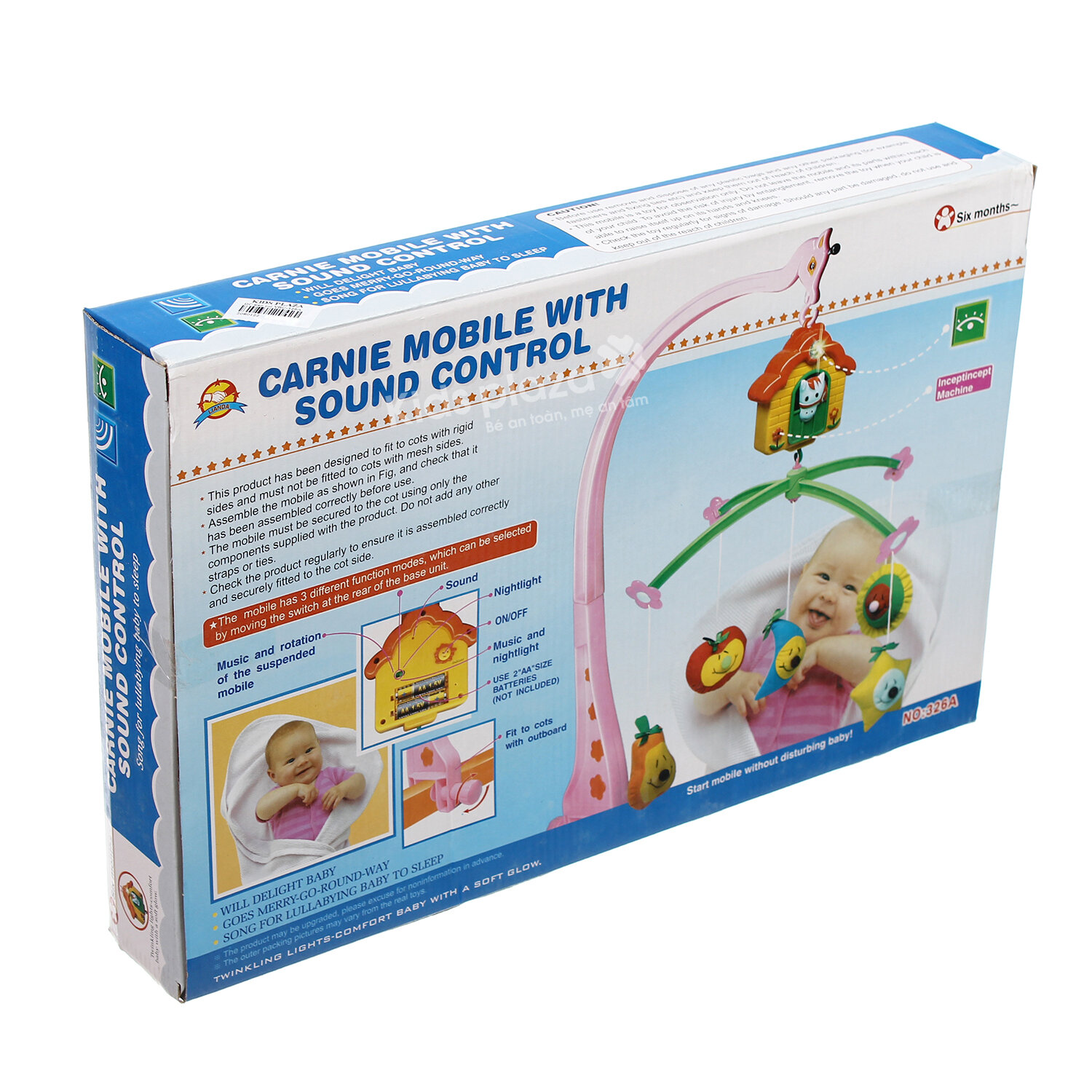  Đồ chơi treo cũi VBC-326A