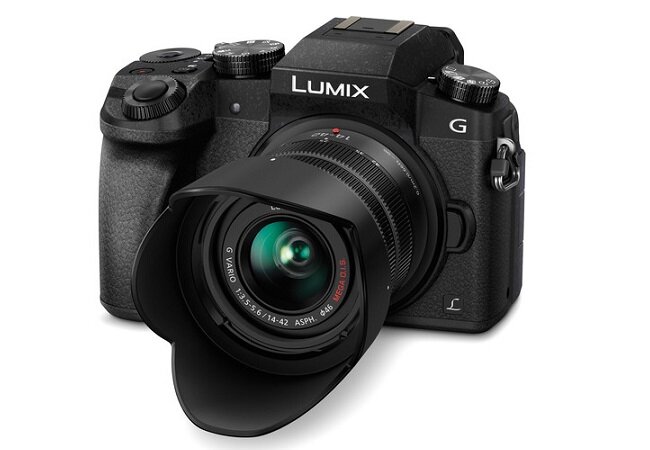 Máy Ảnh Panasonic Lumix G7 kit 14-42MM (Đen)