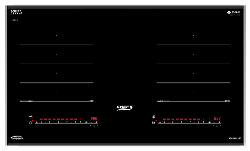 Bếp từ Chef's EH-DIH365 thiết kế sang trọng, hiện đại