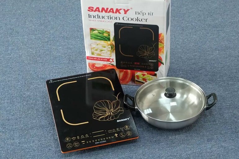 bếp từ đơn giá rẻ sanaky