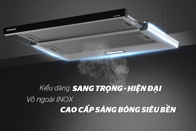Máy hút mùi Sunhouse SHB6128 nổi lên như một lựa chọn hoàn hảo