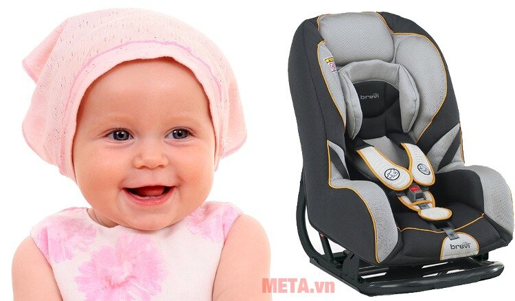 Ghế ngồi ô tô cho bé Brevi Grandprix T2 BRE515