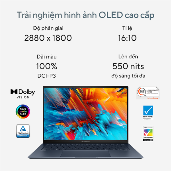 Màn hình Asus Zenbook S 13 OLED UX5304VA-NQ125W