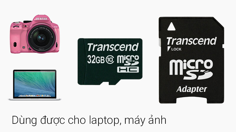 Thẻ nhớ Micro SD 32 GB Class 10 Thẻ nhớ Micro SD 32 GB Class 10