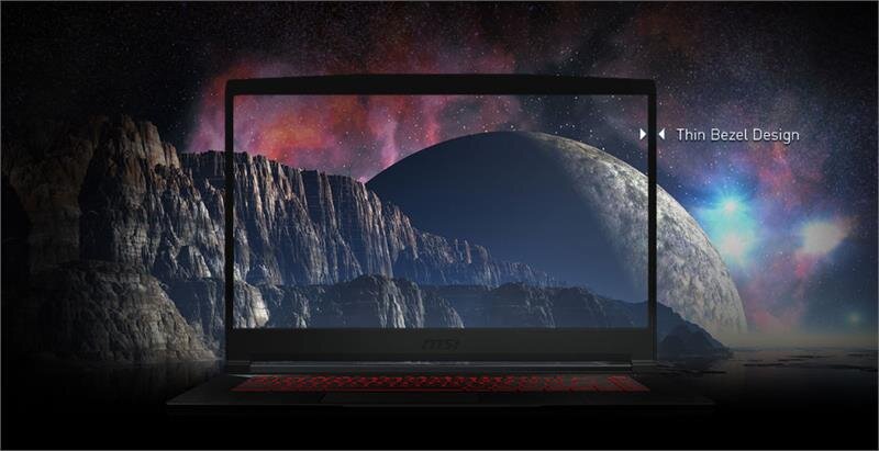 Laptop MSI GF63 9SC-070VN(VGA GeForce® GTX 1650 MAX Q,GDDR5 4GB,Win10)