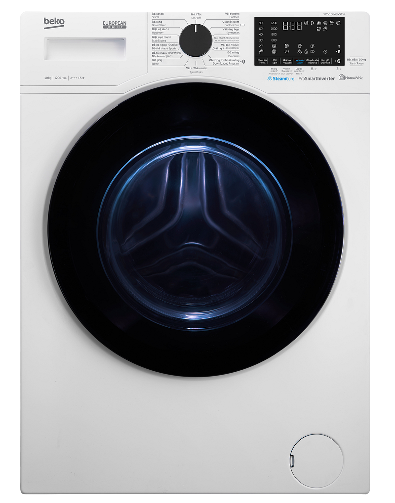 Máy giặt Beko Inverter 10 kg WCV10648XSTS