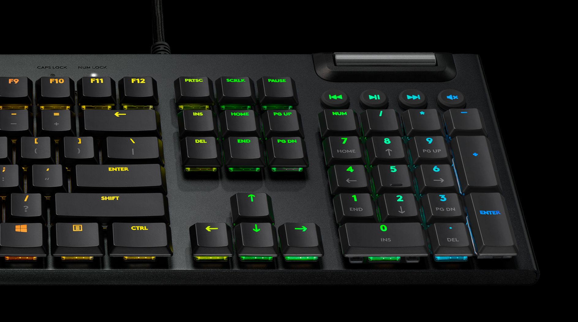 Bàn phím cơ Logitech G813 LIGHTSYNC RGB MECHANICAL TACTILE (920-008995)