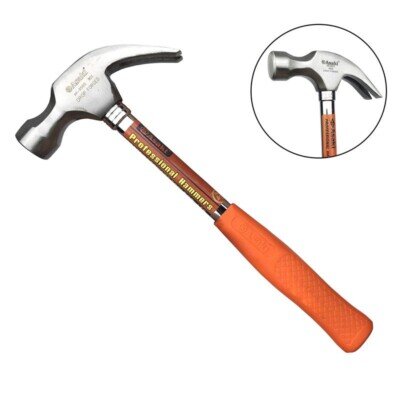 Búa nhổ đinh cán thép bọc nhựa 8 OZ / 227gr Asaki AK-9500