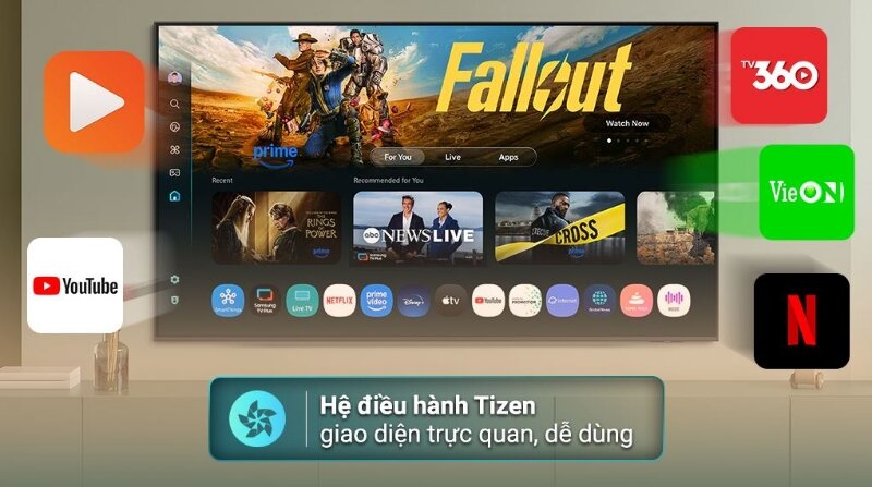 Smart Tivi Samsung Neo QLED 4K 75 inch QA75QN70F