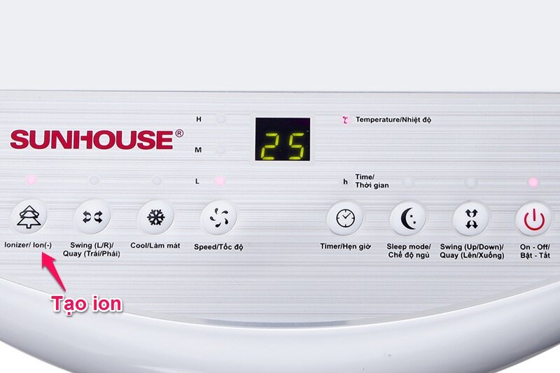 Quạt điều hòa không khí Sunhouse SHD7722 Quạt điều hòa không khí Sunhouse SHD7722