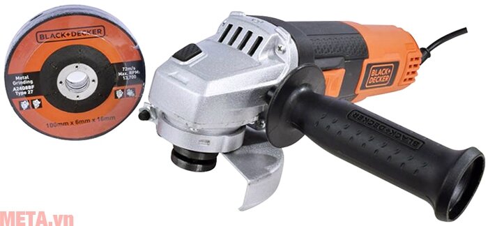Máy mài góc kèm 1 đĩa mài Black