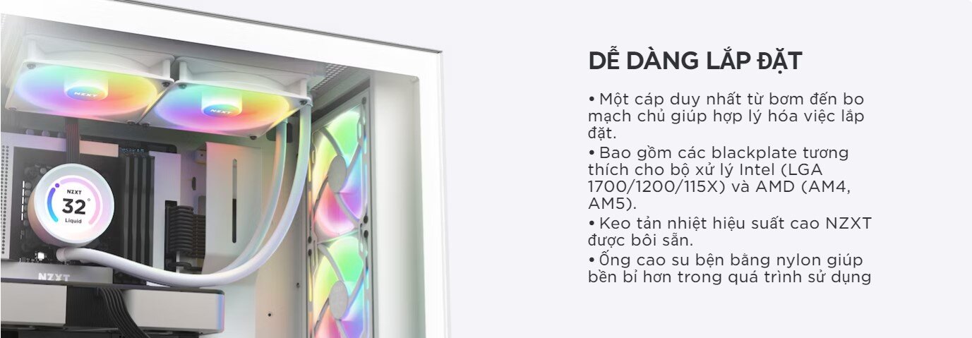 Tản nhiệt nước NZXT Kraken Elite 280