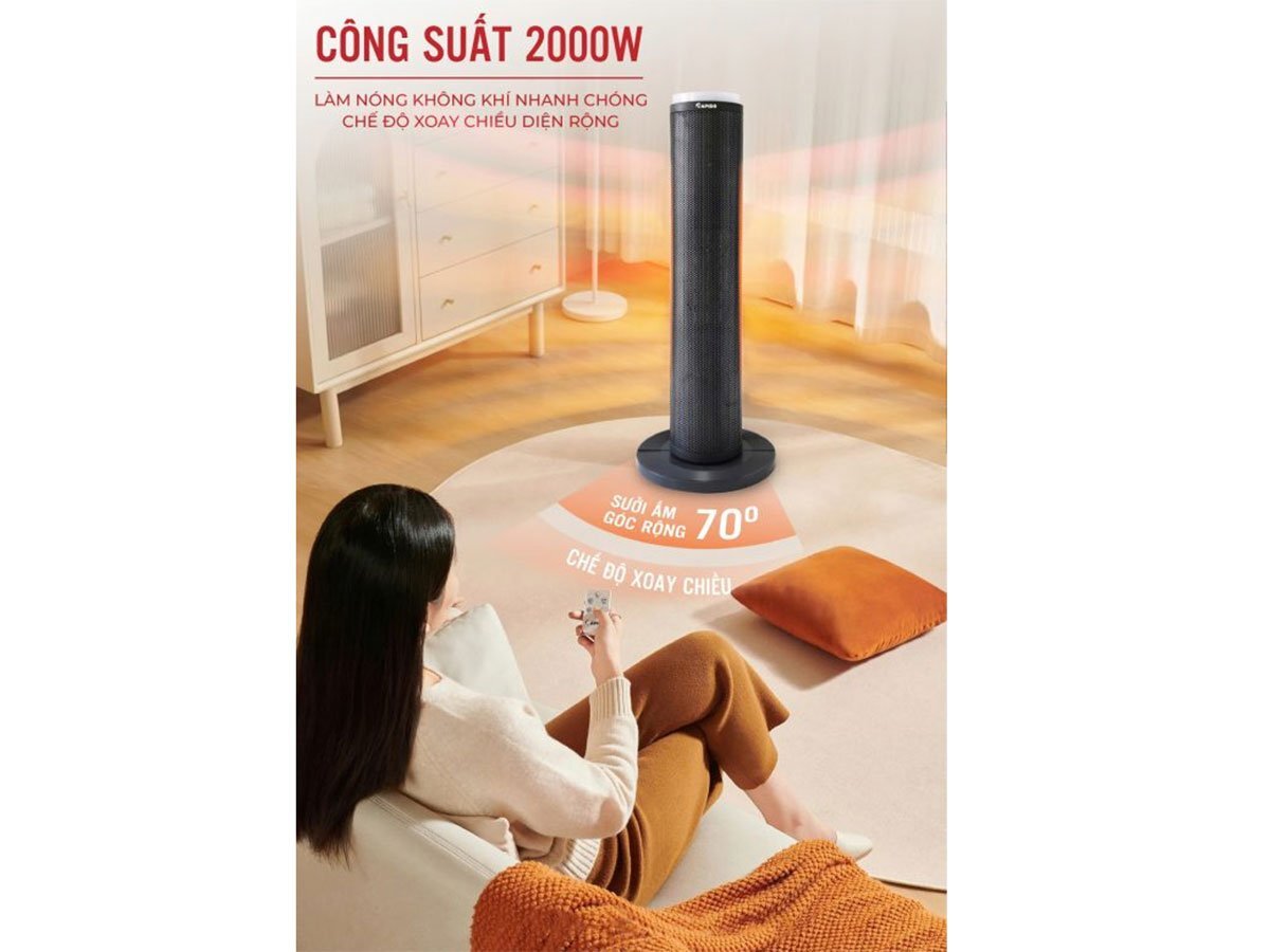 Máy sưởi gốm PTC làm ấm nhanh Máy sưởi gốm PTC