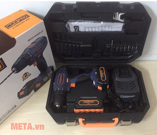 Máy khoan pin Maxpro MPCD18VDQFLi/2 18V