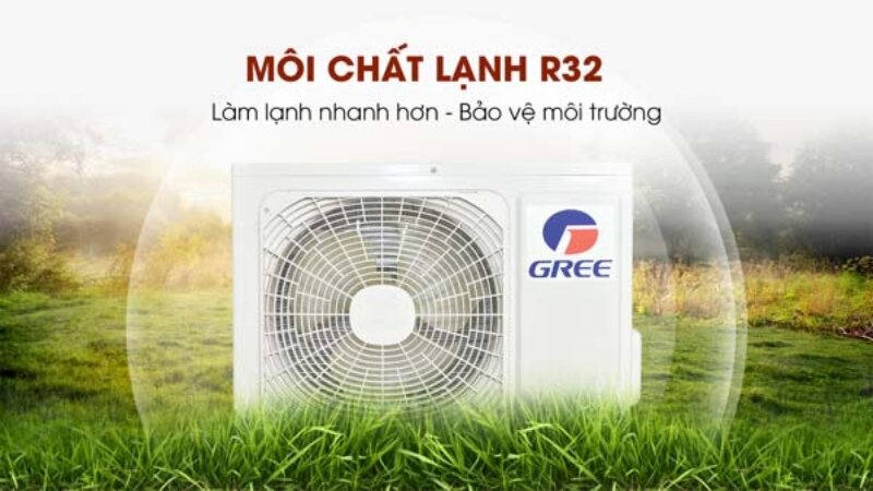 Điều hòa tủ đứng Gree 30000 BTU 1 chiều GVC30AMXH-K6NNC7B gas lạnh r32
