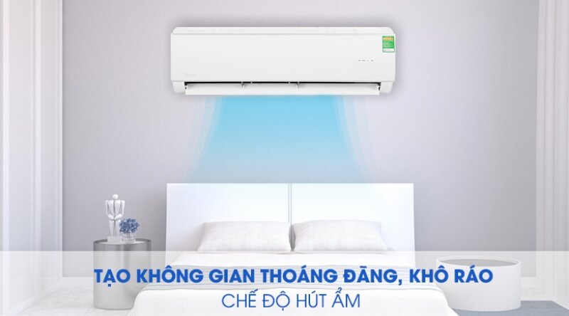 Điều Hòa Midea 17500 BTU 1 Chiều Inverter MSAFA-18CRDN8
