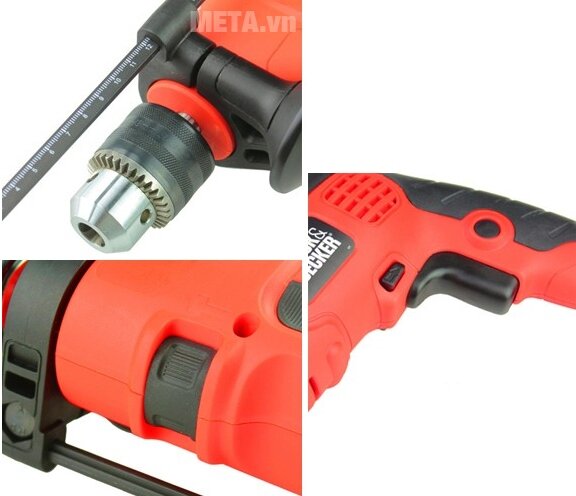 Máy khoan 500W Black