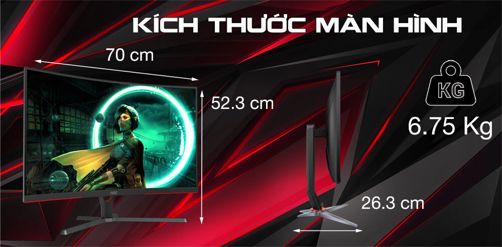 Màn hình game AOC C32G3E/74  2