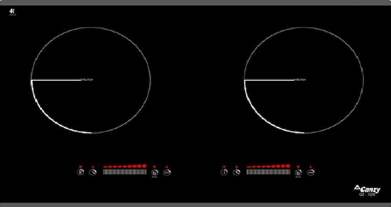 Bếp từ âm 2 vùng nấu Canzy CZI 728