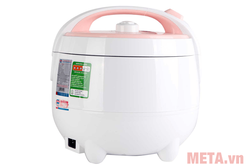 Nồi cơm điện Sunhouse SHD8607W có thiết kế nhỏ gọn Nồi cơm điện Sunhouse SHD8607W có thiết kế nhỏ gọn
