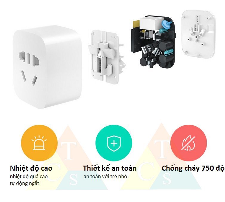 Ổ cắm thông minh Xiaomi ZigBee Ổ cắm thông minh Xiaomi ZigBee