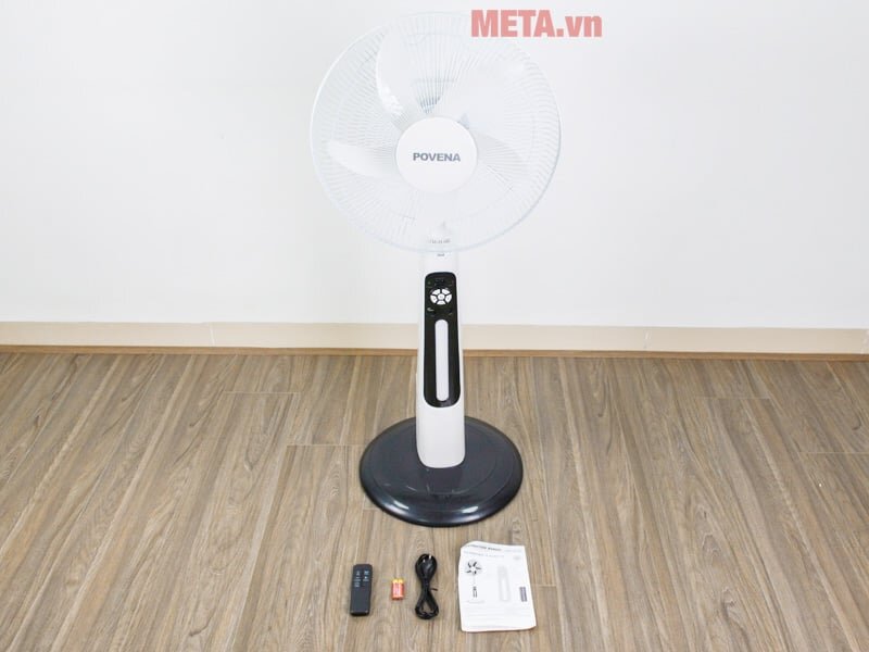 Quạt tích điện Povena PVN-5616 Quạt tích điện Povena PVN-5616