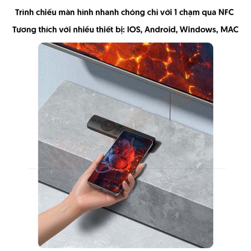 Trình chiếu màn hình điện thoại lên tivi Tivi Wifi