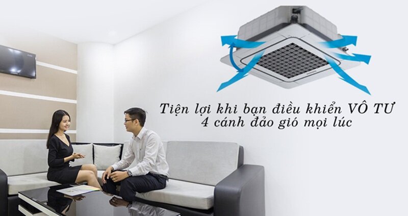 Điều hòa âm trần Samsung 45000 BTU 1 chiều AC120NN4SEC gas R-410A