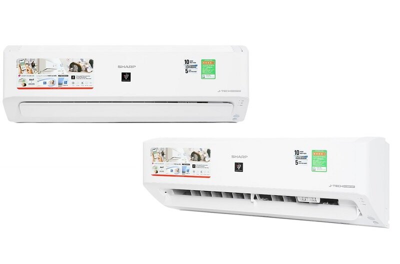 Điều Hòa Sharp 12000 BTU 1 Chiều Inverter AH-XP13YHW thiết kế