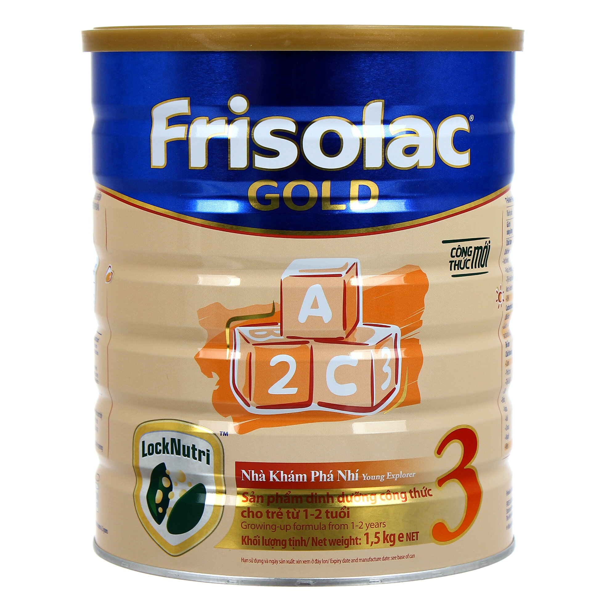  Sữa Frisolac Gold 3 1.5kg (1 - 2 tuổi)