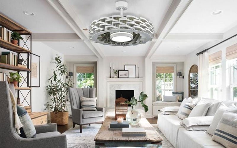 Quạt trần Benny Firenze BF-C73BLS có thiết kế độc đáo