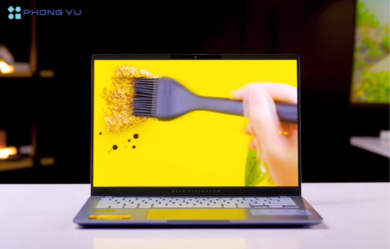 Hình ảnh thực tế ASUS Vivobook S14 OLED S5406MA-PP028W (trực diện)