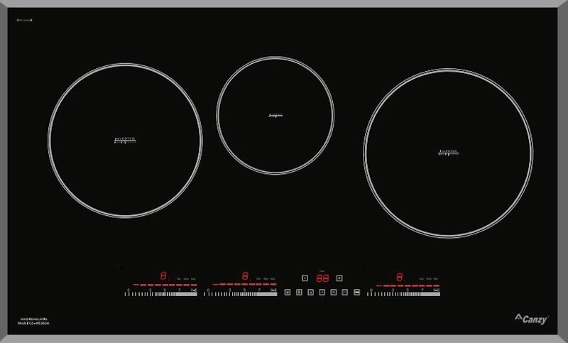 Bếp từ Canzy CZ-ML86GA sở hữu thiết kế lắp âm tinh tế