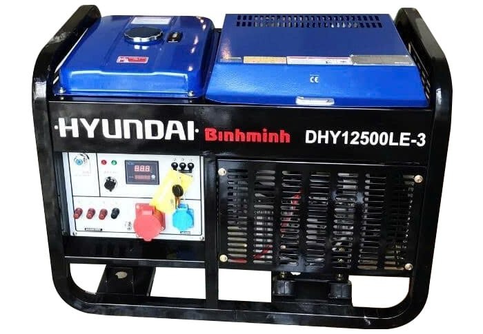 Máy phát điện Hyundai DHY12500LE-3 Máy phát điện Hyundai DHY12500LE-3