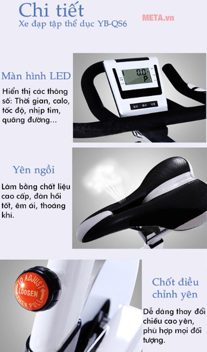 Xe đạp tập YB-QS6