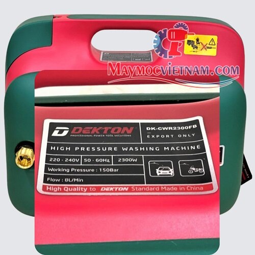 Máy rửa xe di động Dekton DK-CWR2300FB