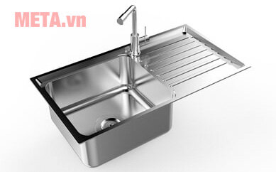 Chậu rửa bát đơn Sơn Hà S78 inox Sus 340 cao cấp