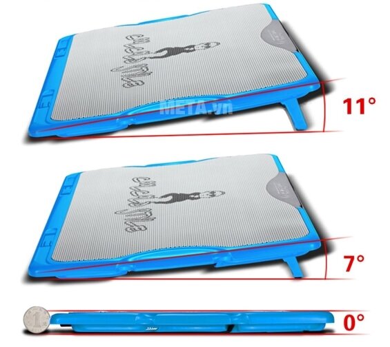 Đế tản nhiệt COOLCOLD™ Elegant Ice 2 Pop - K22 Pop (2 quạt)