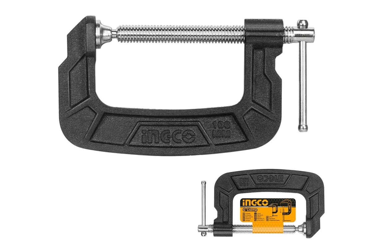 Cảo chữ C 100mm INGCO HGC0104