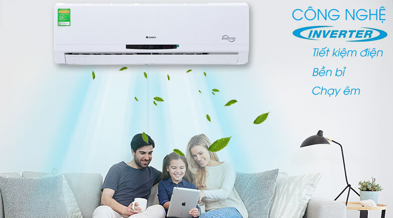 Máy lạnh Gree Inverter 1.0 HP GWC09MA-K3DNC2I Máy lạnh Gree Inverter 1.0 HP GWC09MA-K3DNC2I