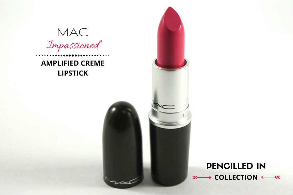 Son Thỏi Mềm Mịn Môi MAC Impassioned Màu Hồng 3g