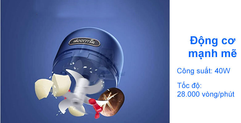 Máy xay gia vị mini Deerma JS100 | Động cơ mạnh mẽ