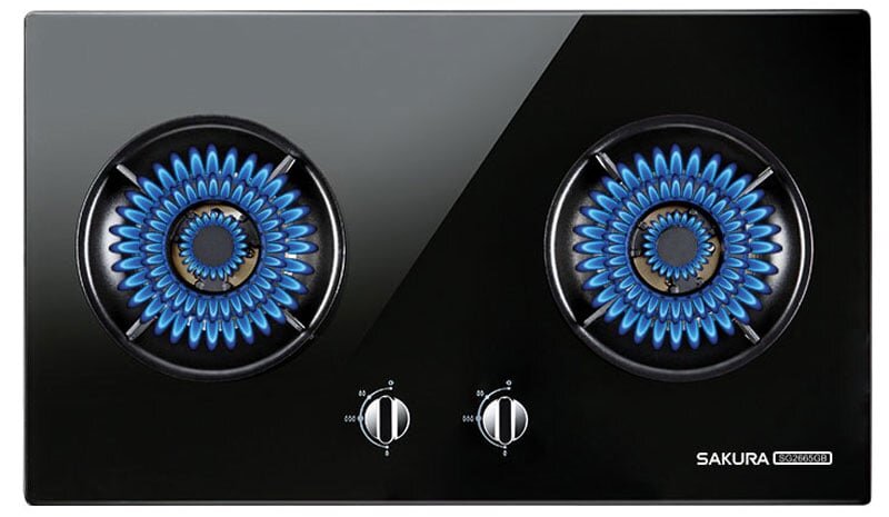 Bếp gas âm bàn đá Sakura Bếp gas âm bàn đá Sakura