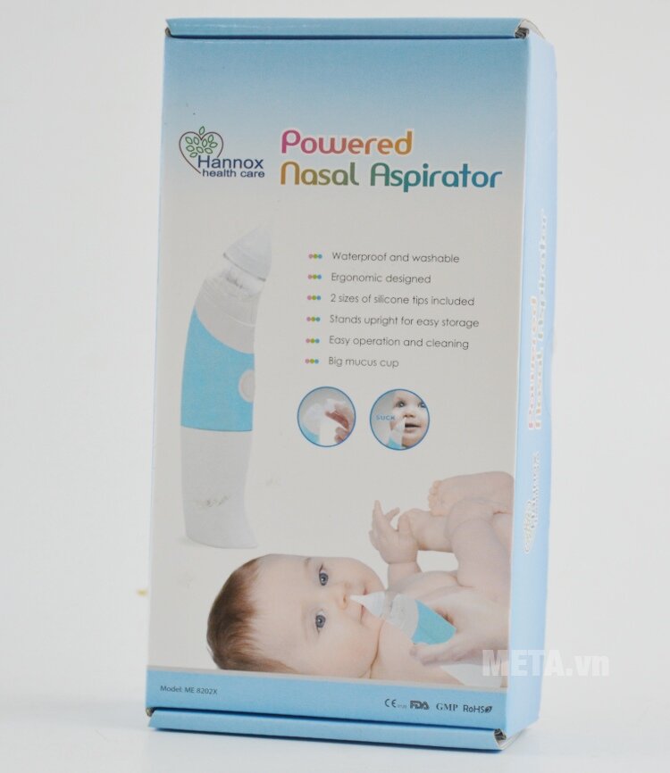 Máy hút dịch mũi cho bé Hannox ME8202X